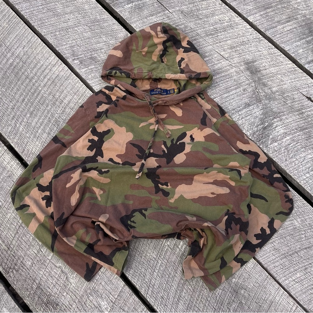 Polo Ralph Lauren Camo Jersey Hooded